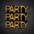 Party-Party-Party-Neon-Sign-24x24-WS-B-ORANGE