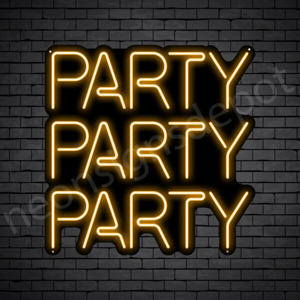 Party-Party-Party-Neon-Sign-24x24-WS-B-ORANGE Party-Party-Party-Neon-Sign-24x24-WS-B-ORANGE