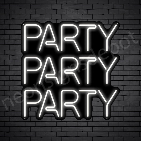 Party-Party-Party-Neon-Sign-24x24-WS-B-WHITE Party-Party-Party-Neon-Sign-24x24-WS-B-WHITE