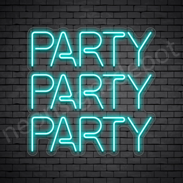Party-Party-Party-Neon-Sign-24x24-WS-C-BRIGHTBLUE Party-Party-Party-Neon-Sign-24x24-WS-C-BRIGHTBLUE