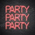 Party-Party-Party-Neon-Sign-24x24-WS-C-RED