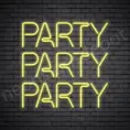 Party-Party-Party-Neon-Sign-24x24-WS-C-YELLOW