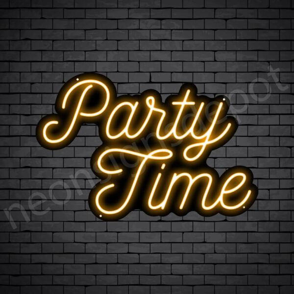 Party-Time-Neon-Sign-16x24-WS-B-ORANGE Party-Time-Neon-Sign-16x24-WS-B-ORANGE