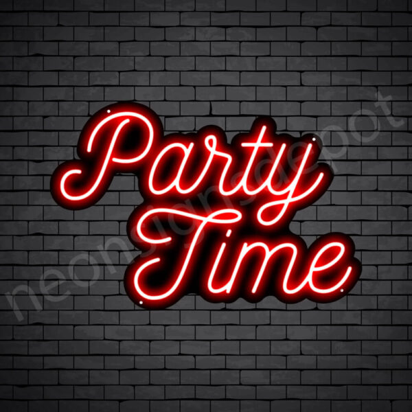 Party-Time-Neon-Sign-16x24-WS-B-RED Party-Time-Neon-Sign-16x24-WS-B-RED