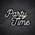 Party-Time-Neon-Sign-16x24-WS-B-WHITE