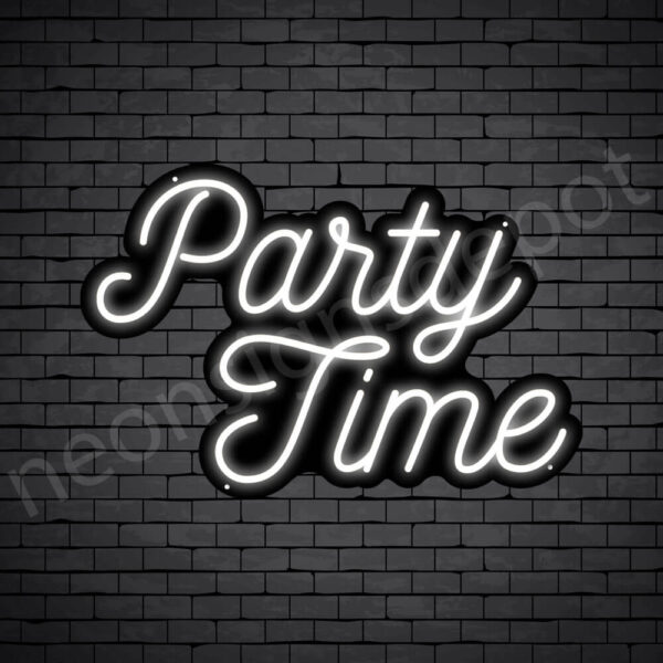 Party-Time-Neon-Sign-16x24-WS-B-WHITE Party-Time-Neon-Sign-16x24-WS-B-WHITE