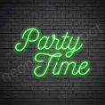 Party-Time-Neon-Sign-16x24-WS-C-GREEN