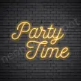 Party-Time-Neon-Sign-16x24-WS-C-ORANGE