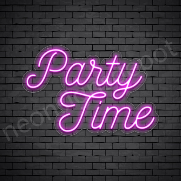Party-Time-Neon-Sign-16x24-WS-C-PINK Party-Time-Neon-Sign-16x24-WS-C-PINK