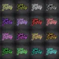 I Love Party Neon Sign