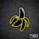 Banana V1 Neon Sign_Black Brick_Mockup_Black