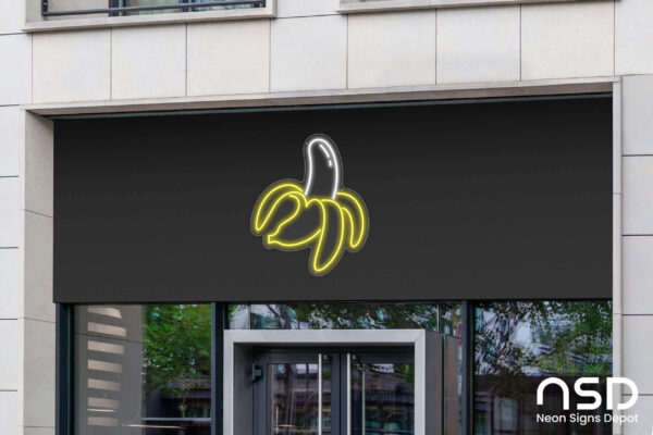 Banana V1 Neon Sign_Transparent_Mockup_Template02 Banana V1 Neon Sign_Transparent_Mockup_Template02