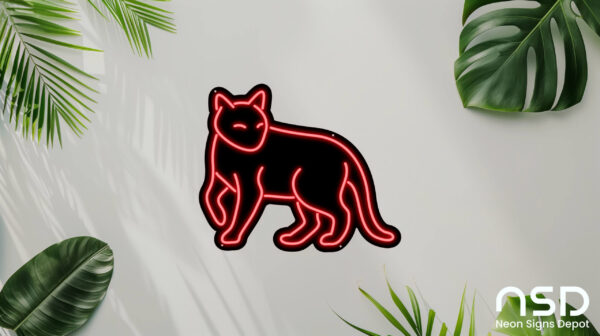 Cat V3 Neon Sign_Animals_Black_Mockup_Template01-red Cat V3 Neon Sign_Animals_Black_Mockup_Template01-red