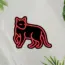 Cat V3 Neon Sign_Animals_Black_Mockup_Template01-red