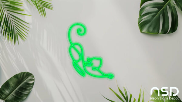 Cat V5 Neon Sign_Animals_Transparent_Mockup_Template01-green Cat V5 Neon Sign_Animals_Transparent_Mockup_Template01-green