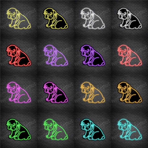Bulldog V1 Neon Sign Bulldog V1 Neon Sign