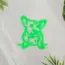 Corgis Dog V1 Neon Sign_Animals_Transparent_Mockup_Template01-green