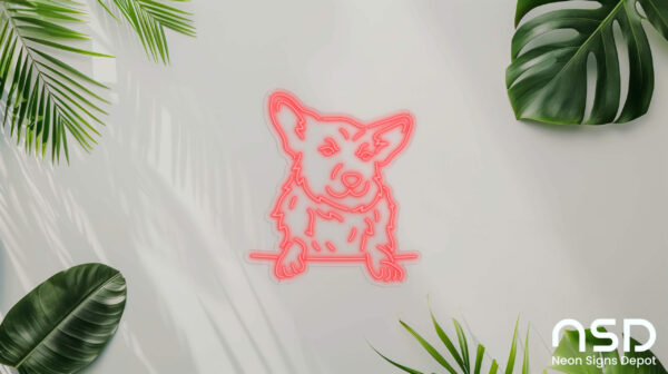Corgis Dog V1 Neon Sign_Animals_Transparent_Mockup_Template01-red Corgis Dog V1 Neon Sign_Animals_Transparent_Mockup_Template01-red