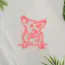 Corgis Dog V1 Neon Sign_Animals_Transparent_Mockup_Template01-red