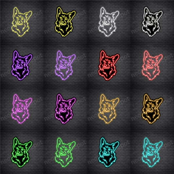 Corgis Dog V5 Neon Sign Corgis Dog V5 Neon Sign