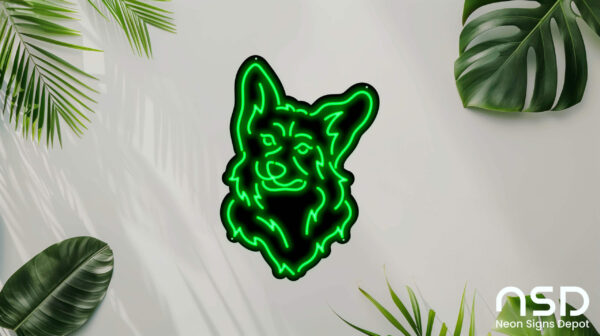 Corgis Dog V5 Neon Sign_Animals_Black_Mockup_Template01-green Corgis Dog V5 Neon Sign_Animals_Black_Mockup_Template01-green