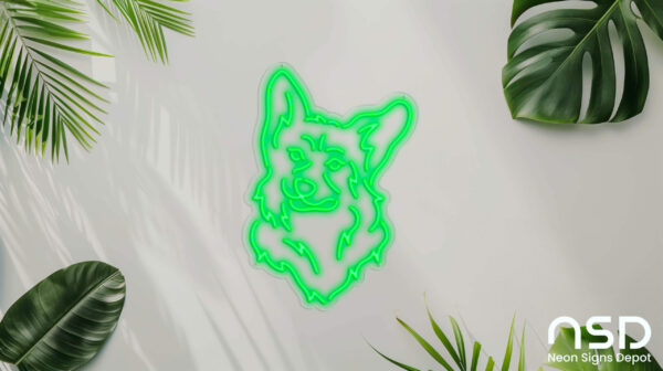Corgis Dog V5 Neon Sign_Animals_Transparent_Mockup_Template01-green Corgis Dog V5 Neon Sign_Animals_Transparent_Mockup_Template01-green