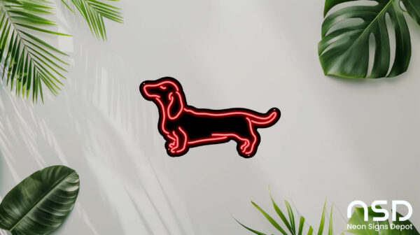 Dachshund Dog V1 Neon Sign Dachshund Dog V1 Neon Sign