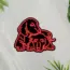 Dachshund Dog V5 Neon Sign_Animals_Black_Mockup_Template01-red