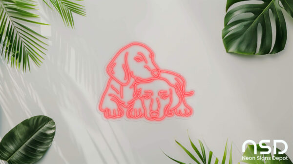 Dachshund Dog V5 Neon Sign_Animals_Transparent_Mockup_Template01-red Dachshund Dog V5 Neon Sign_Animals_Transparent_Mockup_Template01-red