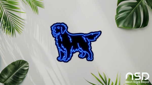 Golden Retriever Dog V1 Neon Sign_Animals_Black_Mockup_Template01-dark-blue Golden Retriever Dog V1 Neon Sign_Animals_Black_Mockup_Template01-dark-blue