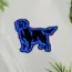 Golden Retriever Dog V1 Neon Sign_Animals_Black_Mockup_Template01-dark-blue