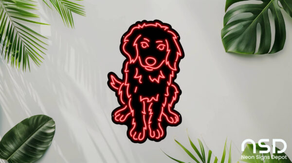Golden Retriever Dog V2 Neon Sign_Animals_Black_Mockup_Template01-red Golden Retriever Dog V2 Neon Sign_Animals_Black_Mockup_Template01-red