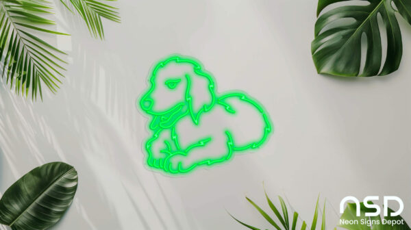 Golden Retriever Dog V3 Neon Sign_Animals_Transparent_Mockup_Template01-green Golden Retriever Dog V3 Neon Sign_Animals_Transparent_Mockup_Template01-green