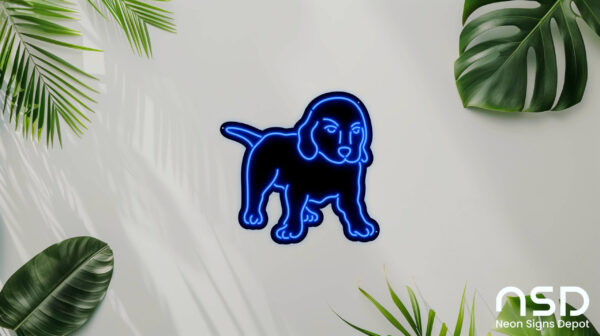 Labrador Retriever Dog V2 Neon Sign Labrador Retriever Dog V2 Neon Sign