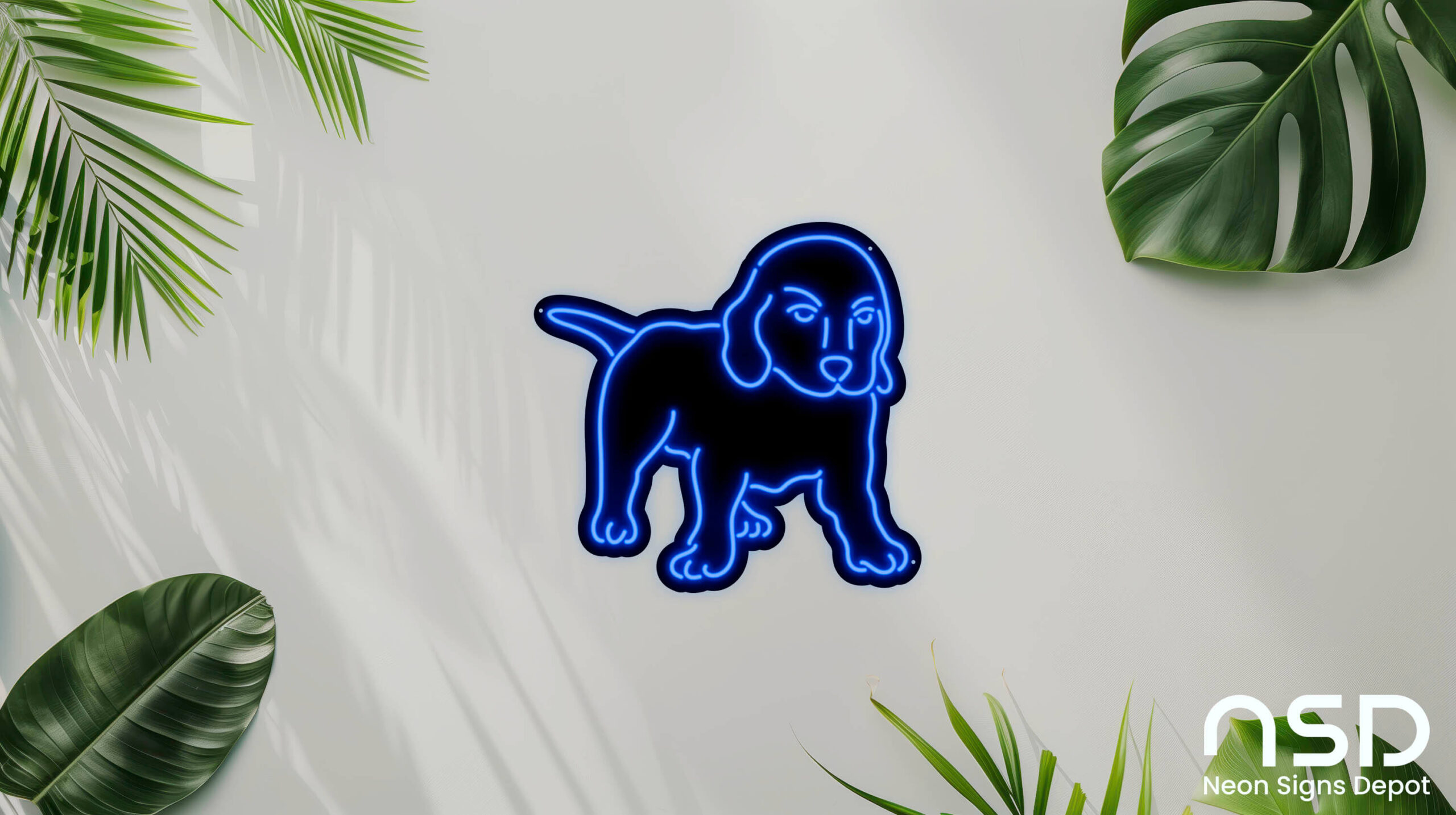 Labrador Retriever Dog V2 Neon Sign neon sign