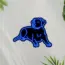 Labrador Retriever Dog V4 Neon Sign_Animals_Black_Mockup_Template01_blue