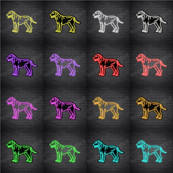 Labrador Retriever Dog V5 Neon Sign Labrador Retriever Dog V5 Neon Sign