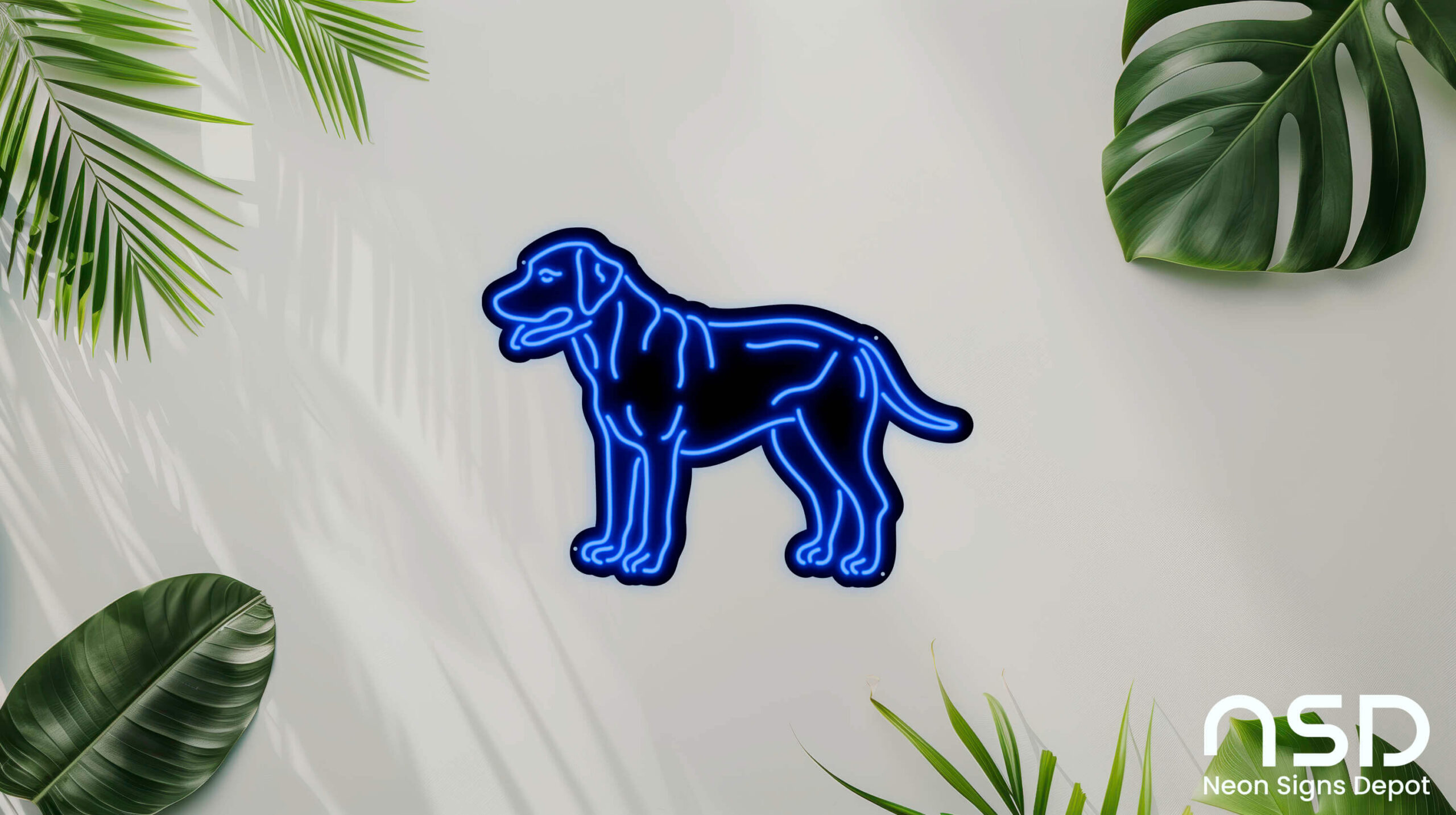 Labrador Retriever Dog V5 Neon Sign neon sign