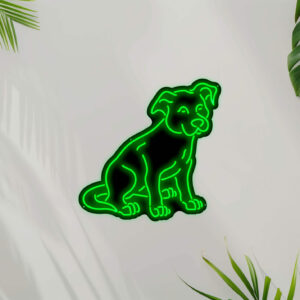 Pit Bull V1 Neon Sign