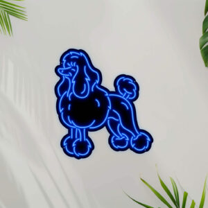 Poodle Dog V1 Neon Sign