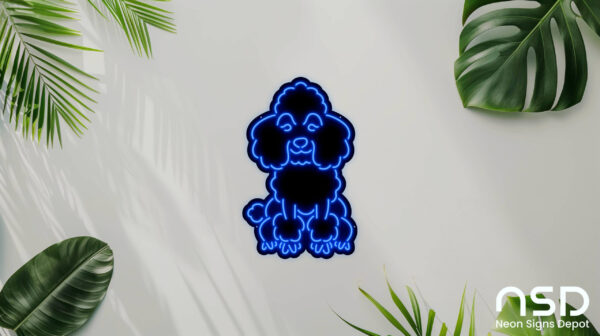 Poodle Dog V4 Neon Sign Poodle Dog V4 Neon Sign