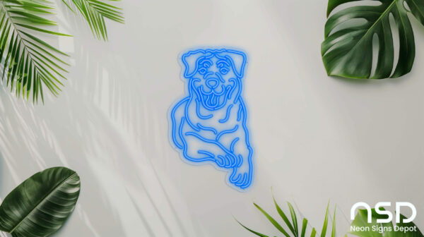Rottweilers Dog V2 Neon Sign_Animals_Transparent_Mockup_Template01_blue Rottweilers Dog V2 Neon Sign_Animals_Transparent_Mockup_Template01_blue