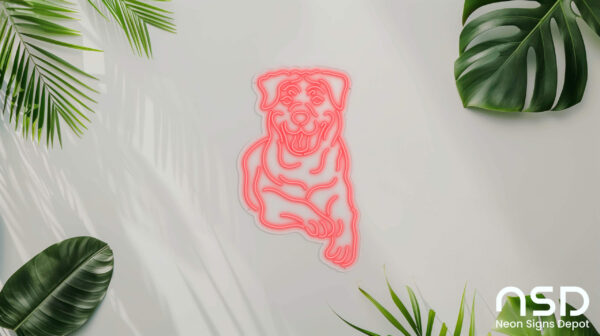 Rottweilers Dog V2 Neon Sign_Animals_Transparent_Mockup_Template01_red Rottweilers Dog V2 Neon Sign_Animals_Transparent_Mockup_Template01_red