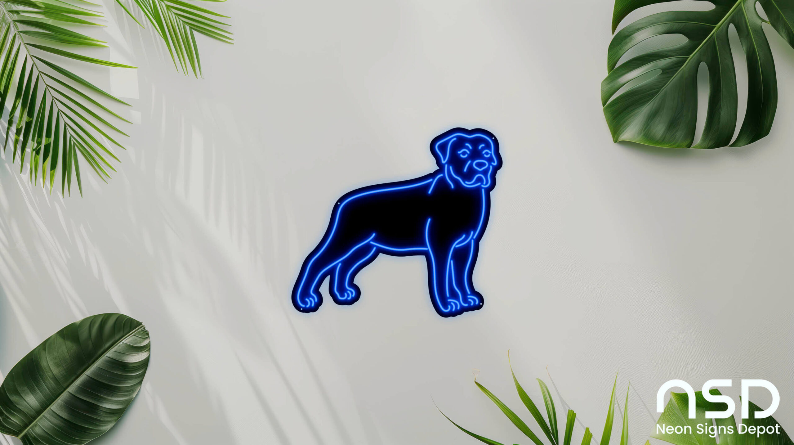 Rottweilers Dog V5 Neon Sign neon sign