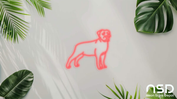 Rottweilers Dog V5 Neon Sign_Animals_Transparent_Mockup_Template01_red Rottweilers Dog V5 Neon Sign_Animals_Transparent_Mockup_Template01_red