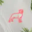 Rottweilers Dog V5 Neon Sign_Animals_Transparent_Mockup_Template01_red