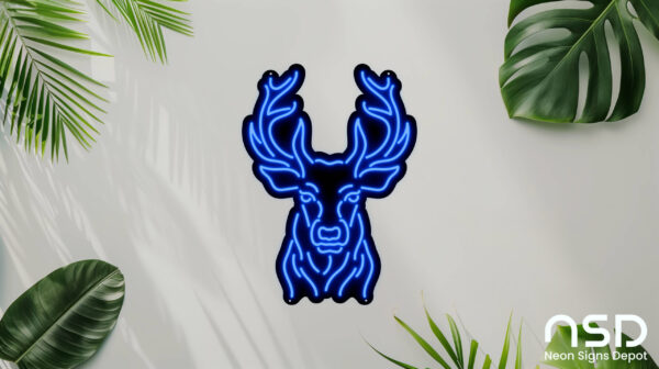 Deer V4 Neon Sign_Animals_Black_Mockup_Template01-dark-blue Deer V4 Neon Sign_Animals_Black_Mockup_Template01-dark-blue