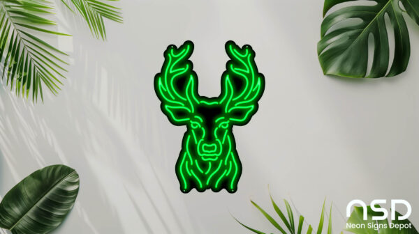 Deer V4 Neon Sign