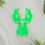 Deer V4 Neon Sign_Animals_Transparent_Mockup_Template01-green