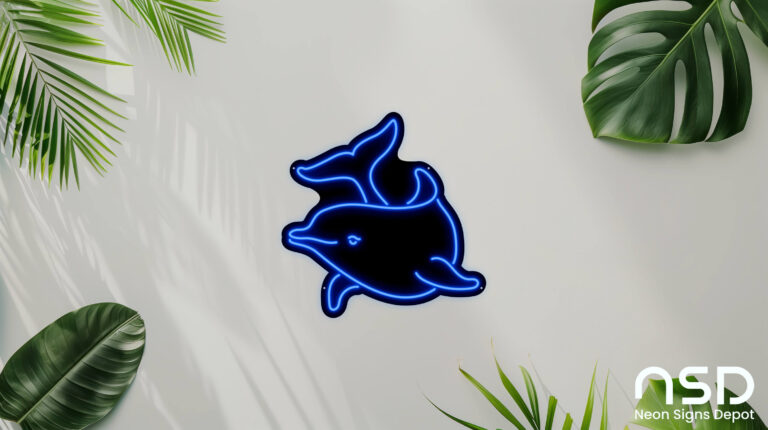 Dolphin V3 Neon Sign